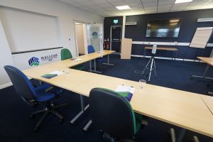 Conference and training room workshop space at Mallusk Enterprise Park Newtownabbey